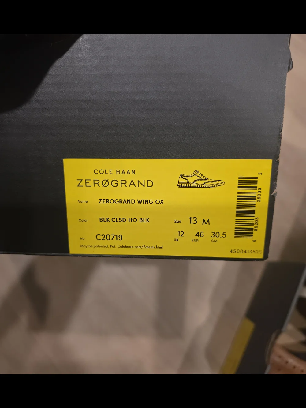 Cole Haan Zerogrand Wingtip Oxfords